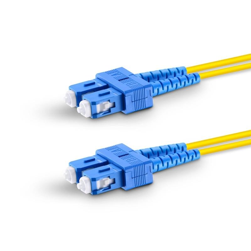 15m SC-SC Singlemode Fiber Optic Cable (OS2 9/125μm) - Image 3
