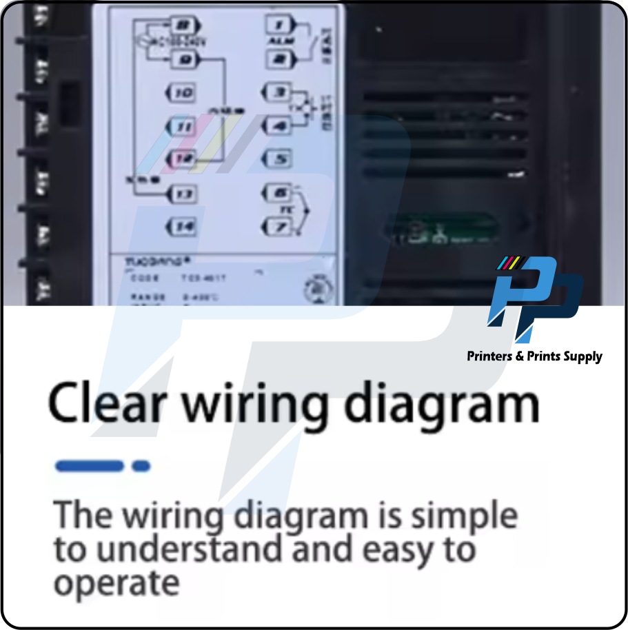 TC3-401T Temperature Controller High Precision Digital Temperature Time Display - Image 6