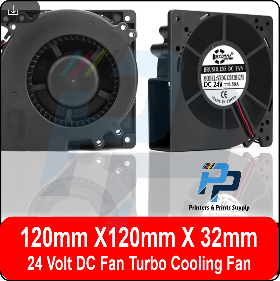 Turbo Fan 120*32MM 24V Ventilator Dual Ball Centrifugal Blower 12CM Industrial Portable Cooling/Vacuum Fan - Image 4