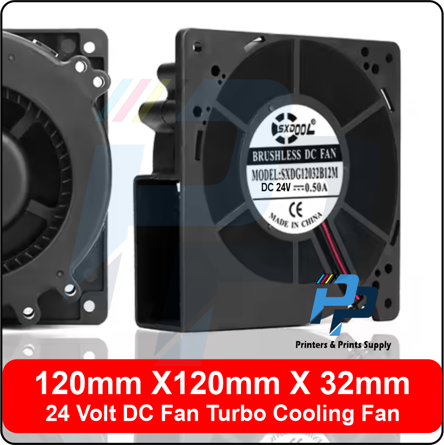 Turbo Fan 120*32MM 24V Ventilator Dual Ball Centrifugal Blower 12CM Industrial Portable Cooling/Vacuum Fan - Image 5