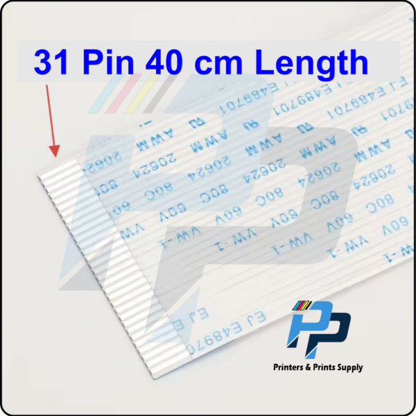 Epson DX5 F1440-PrintHead Cable 31Pin FFC Flat Data Cables 40CM Power Data Cable 2Pcs