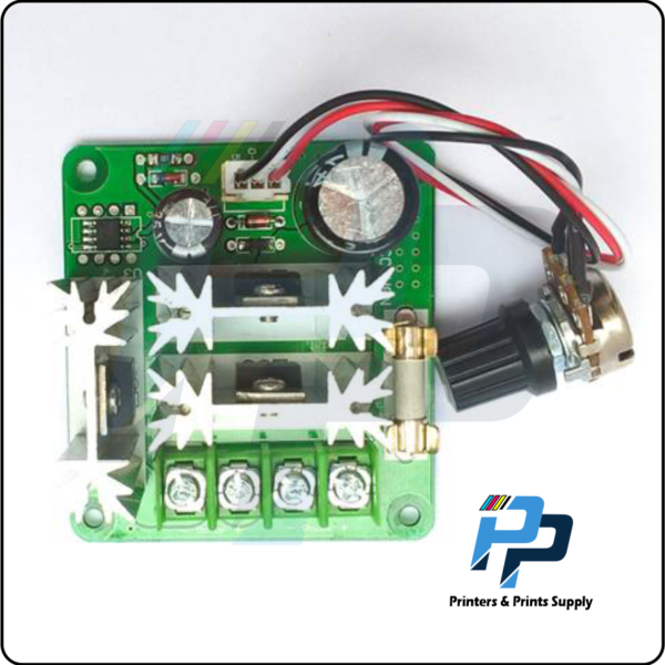 DC 6V-90V 15A Stepless DC Motor Speed ​​Controller For DTF Powder Unit