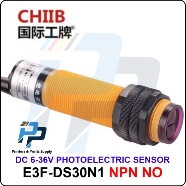 E3F-DS30N1 NPN NO CHIIB  photoelectric proximity sensor with an adjustable detection range of 7-30cm