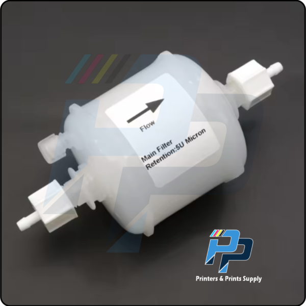Ink Filter 5u Big Capsule Filter White For Solvent Ink Eco Solvent Ink Water Pigment Ink
