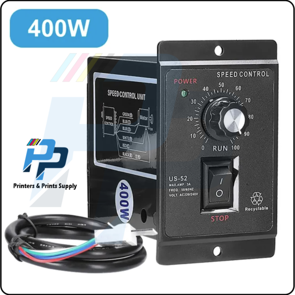 US-52 400W AC 220V 50/60Hz AC Speed ​​Controller AC Motor Regulator with Power Capacitor Filter