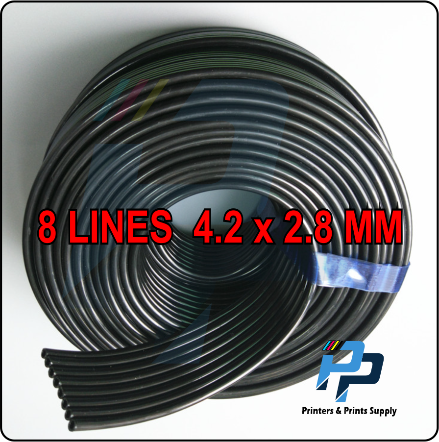 8Lines UV Ink Tube 4.2mm x 2.8mm for UV / eco solvent / Sublimation inks / DTF Ink 8 ways Pipe Line - Image 2