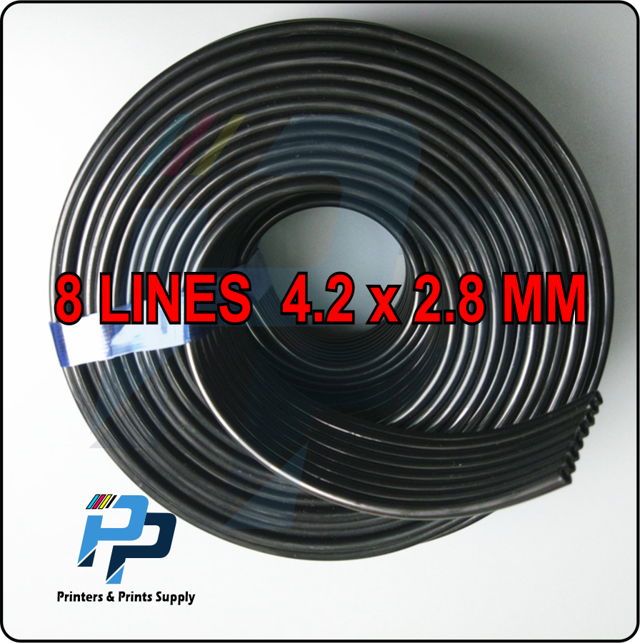 8Lines UV Ink Tube 4.2mm x 2.8mm for UV / eco solvent / Sublimation inks / DTF Ink 8 ways Pipe Line - Image 3