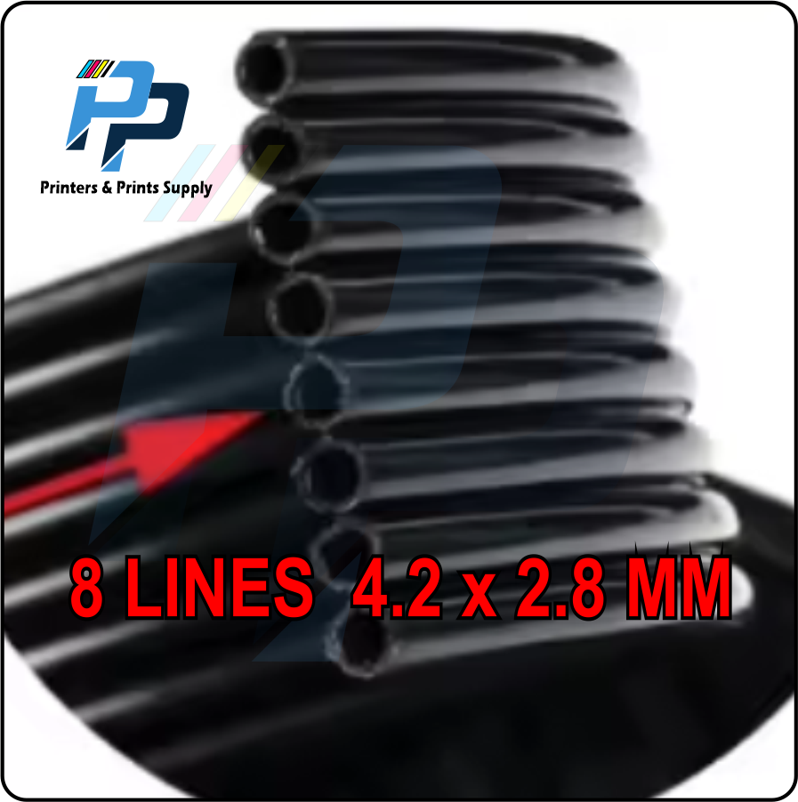 8Lines UV Ink Tube 4.2mm x 2.8mm for UV / eco solvent / Sublimation inks / DTF Ink 8 ways Pipe Line - Image 5
