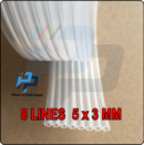 8Lines Ink Tube 5mm x 3mm for eco solvent / Sublimation inks / DTF Ink 8 ways  Pipe Line