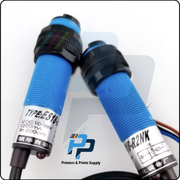 GZ Media Sensor ES18-R2NK 3204 3208 Solvent / UV Printer Media Sensor photoelectric proximity sensor with an adjustable detection range of 7-30cm