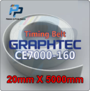 Graphtec CE7000-160 Carriage Belt Width Open Length Steel Wire Trolley Belt
