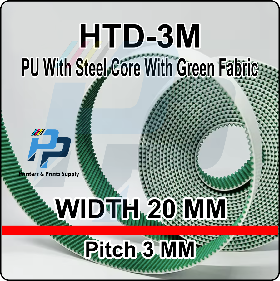 HTD-3M Timing Belt Width 20mm Open Length Polyurethane Steel PU HTD-3M Synchronous Belt - Image 8