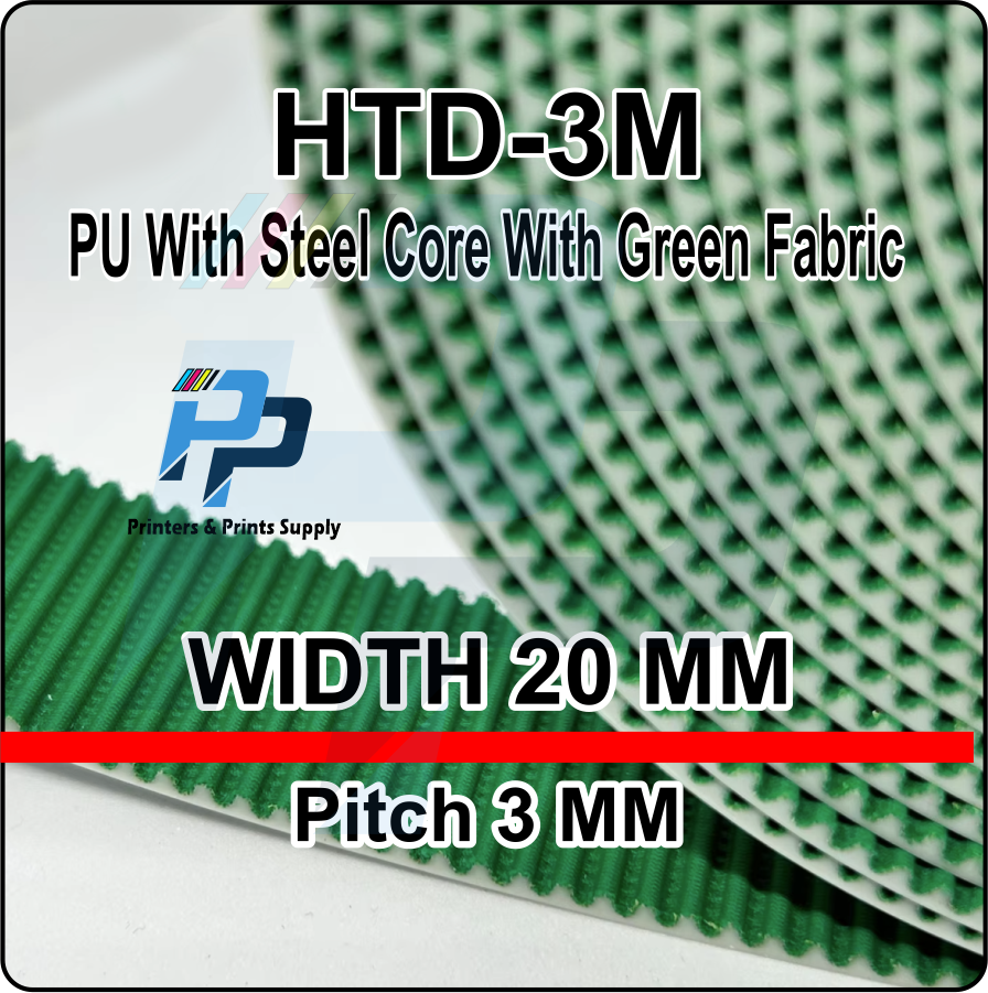 HTD-3M Timing Belt Width 20mm Open Length Polyurethane Steel PU HTD-3M Synchronous Belt - Image 9