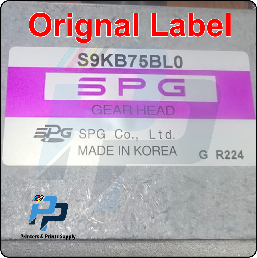 ROYAL SOVEREIGN Laminator Motor S9D60-36BH (OC77) W/ S9KB75BL0 - SPG GEAR MOTOR - 36VDC MOTOR - 60WATT - 3000RPM - Image 6